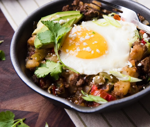 Southwest Steak Skillet Hash - Cooking Maniac