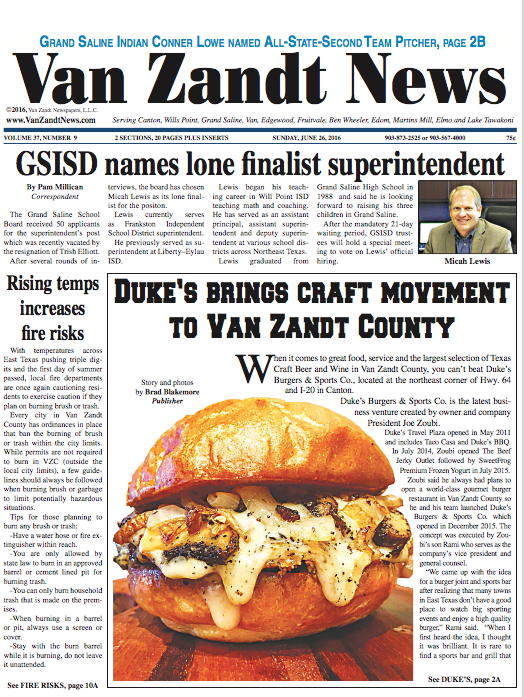 Duke’s Brings Craft Movement to Van Zandt County