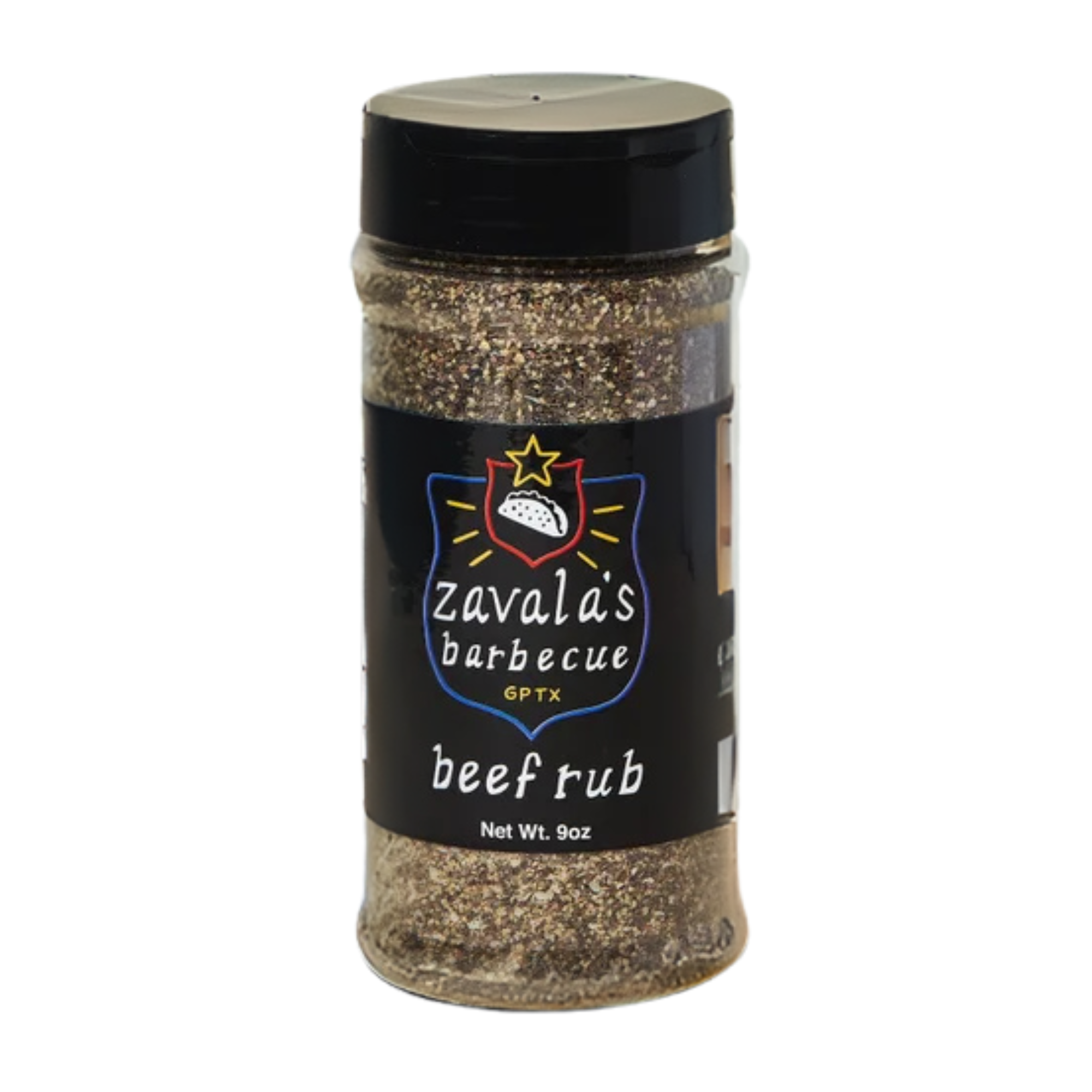 Zavala's Beef Rub 9 oz Shaker