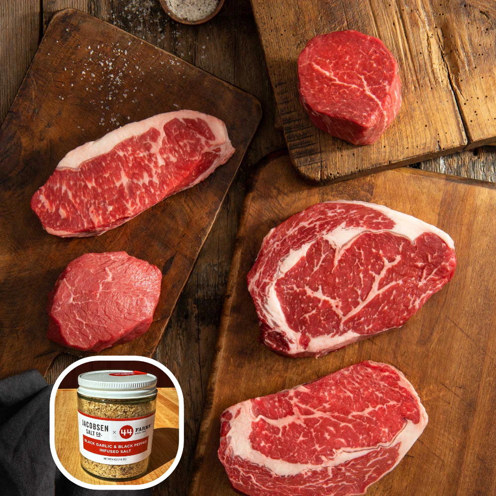 44 Farms BUY a Prime Pairing and get a FREE USDA Choice Filet