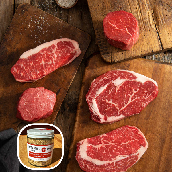 USDA Choice Texas & Prime Angus Steaks