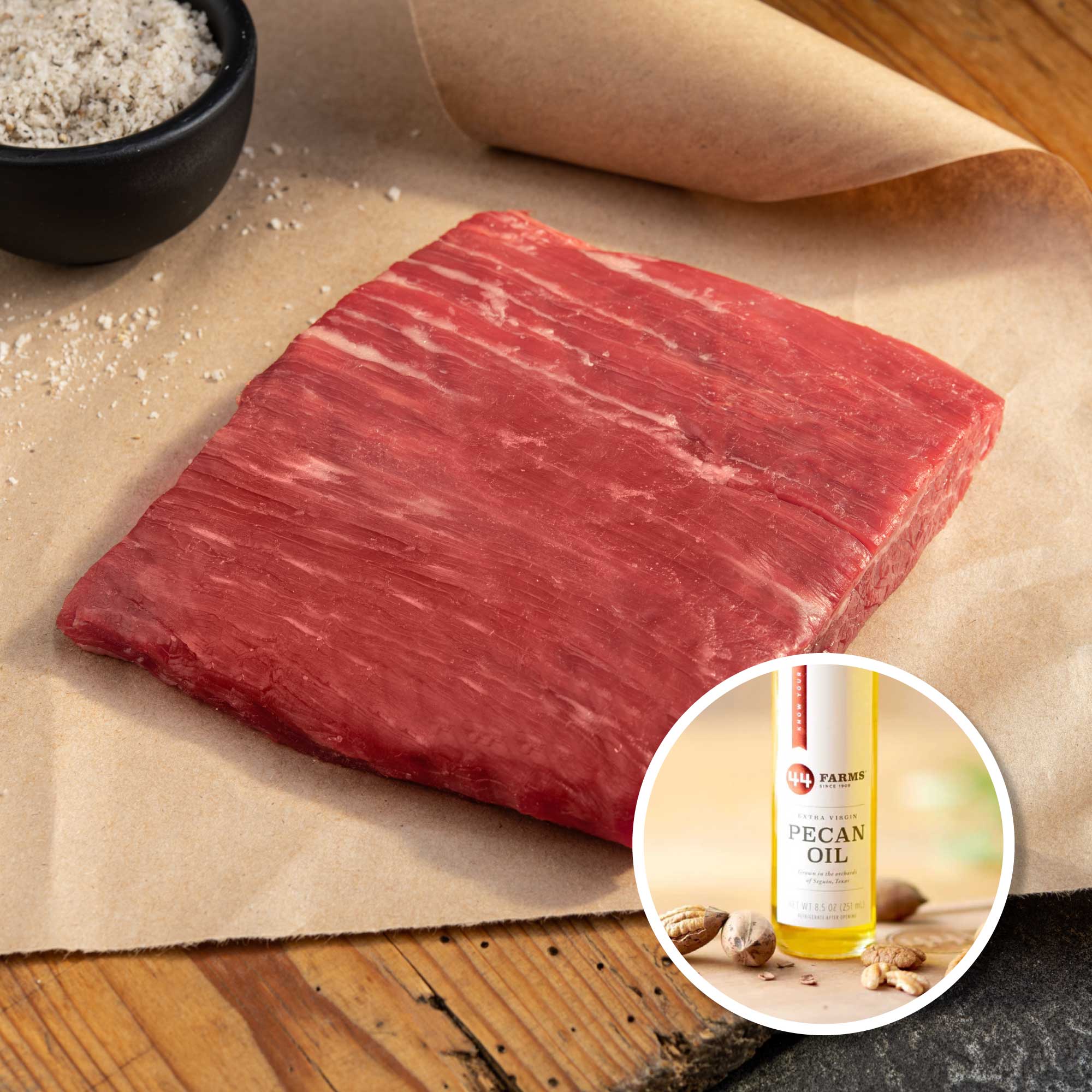 BUY 12 x Flank Steak and receive a FREE Pecan Oil