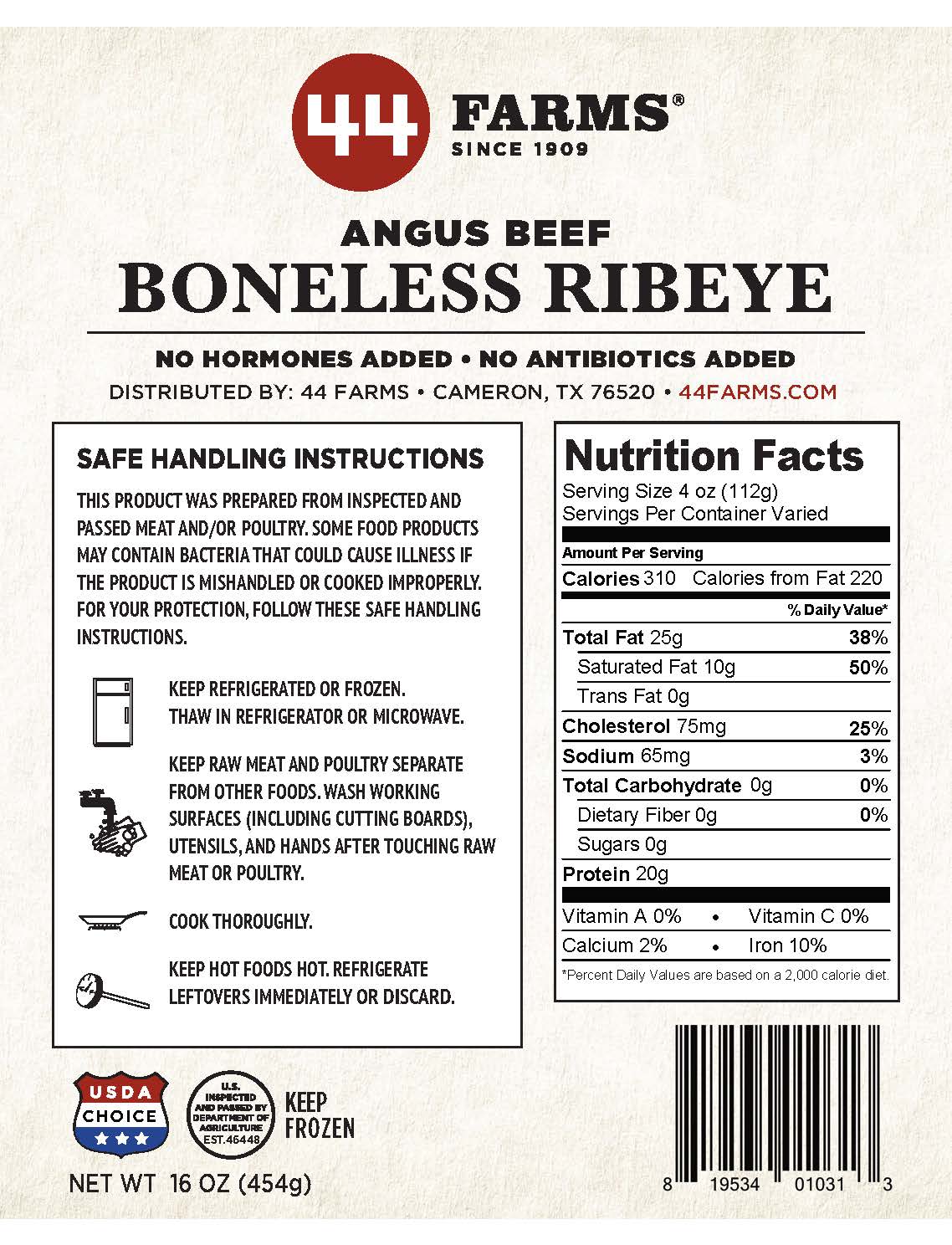 Choice Boneless Ribeye